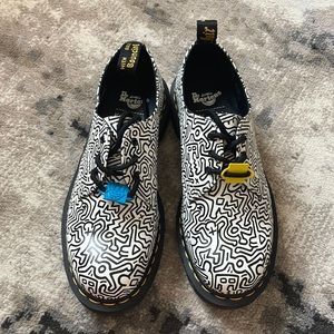 NEVER WORN and RARE Keith Haring Dr. Martens Oxfords